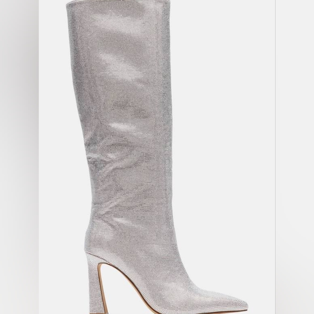 Steve Madden Silver Women's Knee-High Boots